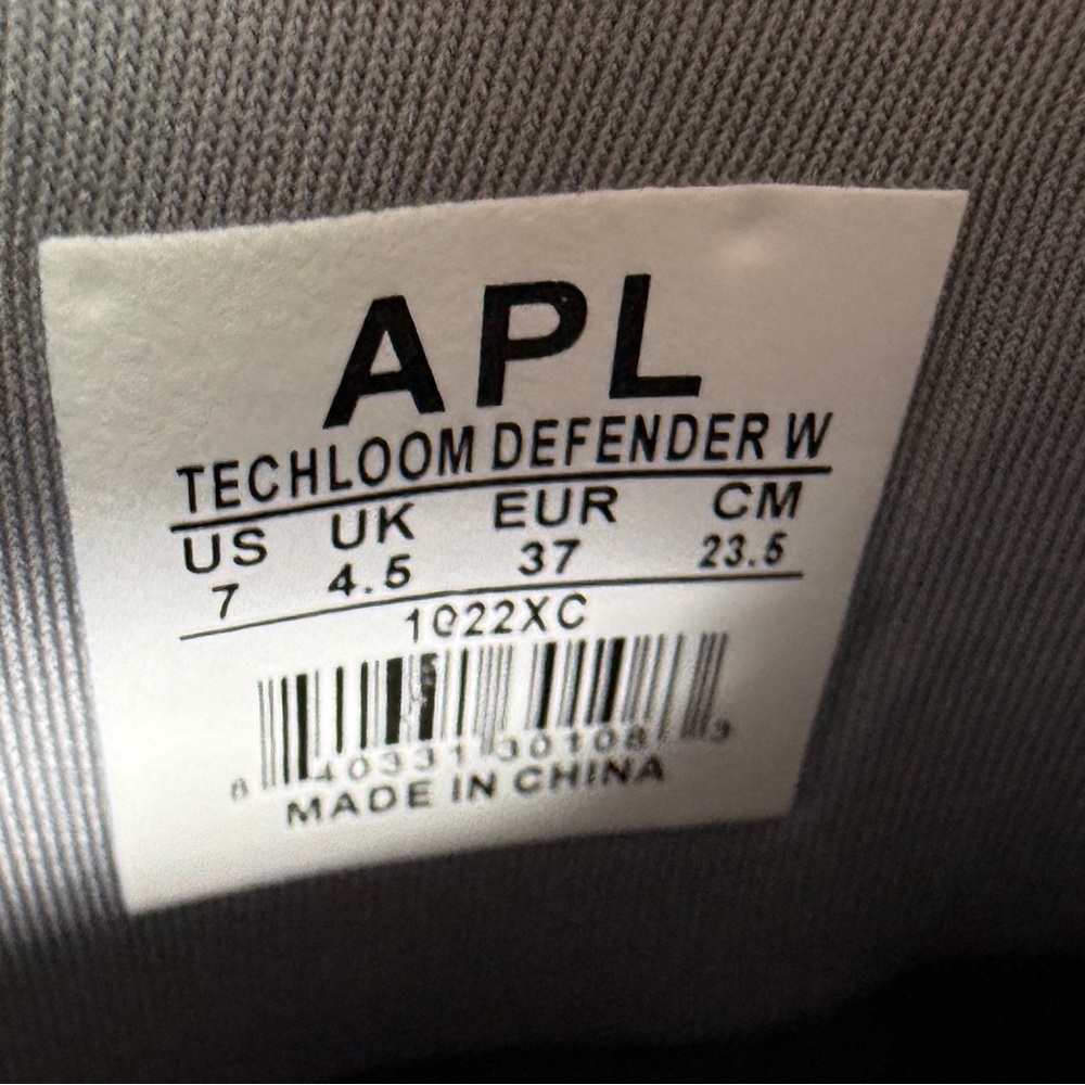 APL Techloom Defender Boot Grey High-Top Athletic Sneakers Ivory Sole Size 7 NEW - Picture 5 of 16